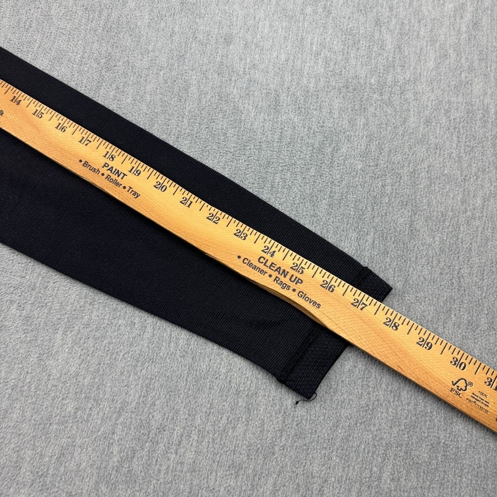 Patagonia Shirt Womens Medium Black Capilene Midweight‎ Zip-T Pullover Made USA - Picture 9 of 12